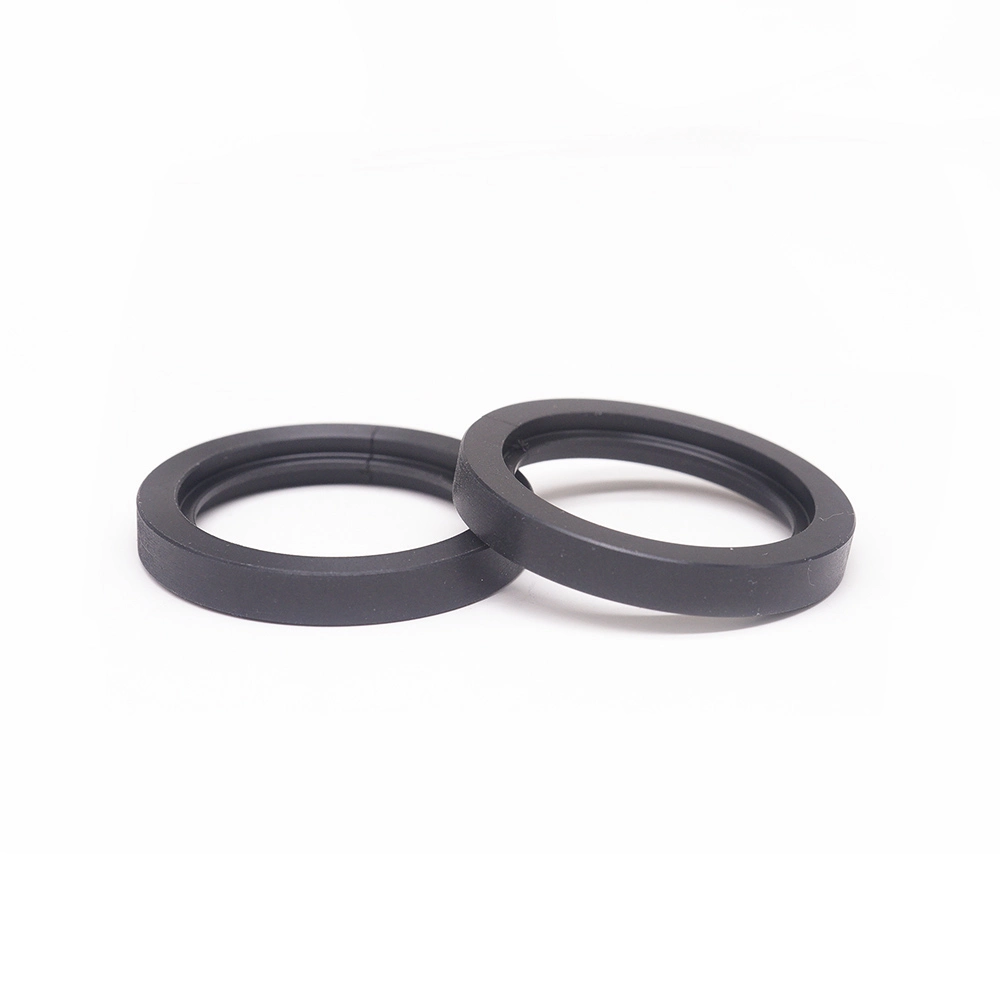 Customized CNC Lathe Machined Plastic Sleeve Bushing Nylon Internal Thread Sealing Ring