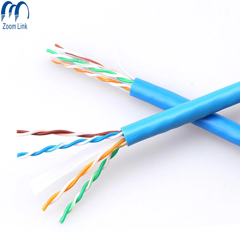 Wholesale/Supplier CCA Conductor PVC LSZH PE RoHS Jacket UTP FTP SFTP Data Cable LAN Cable CAT6