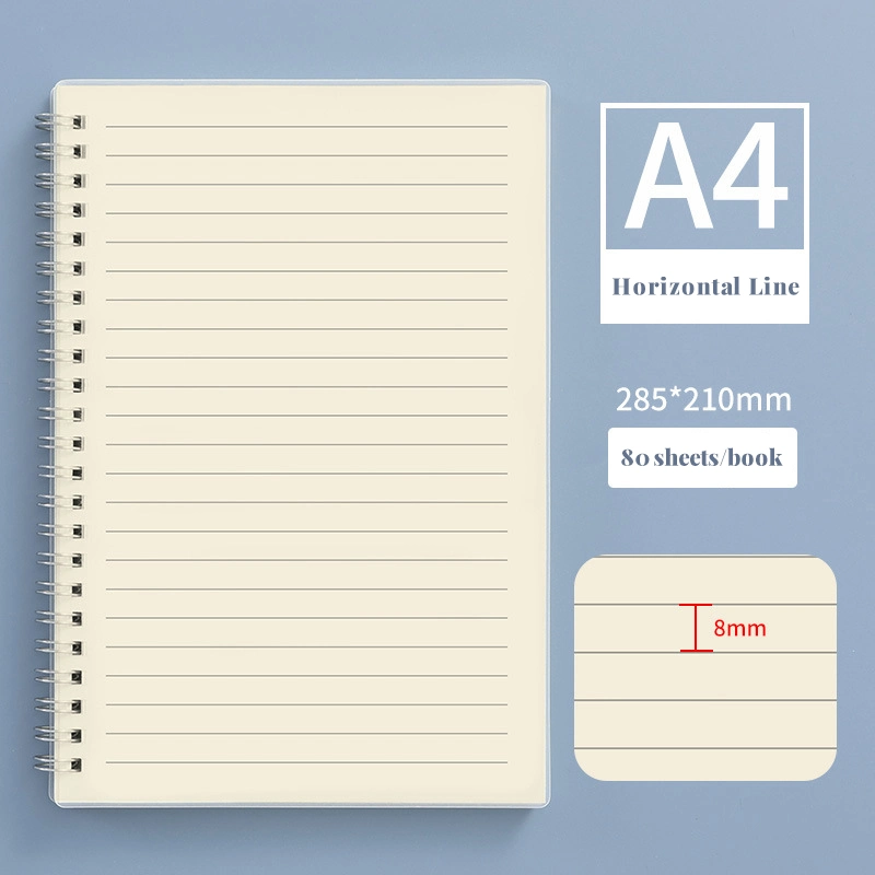 Learn to Customize a PP Matte Semi Transparent Cover with a Spiral Notebook