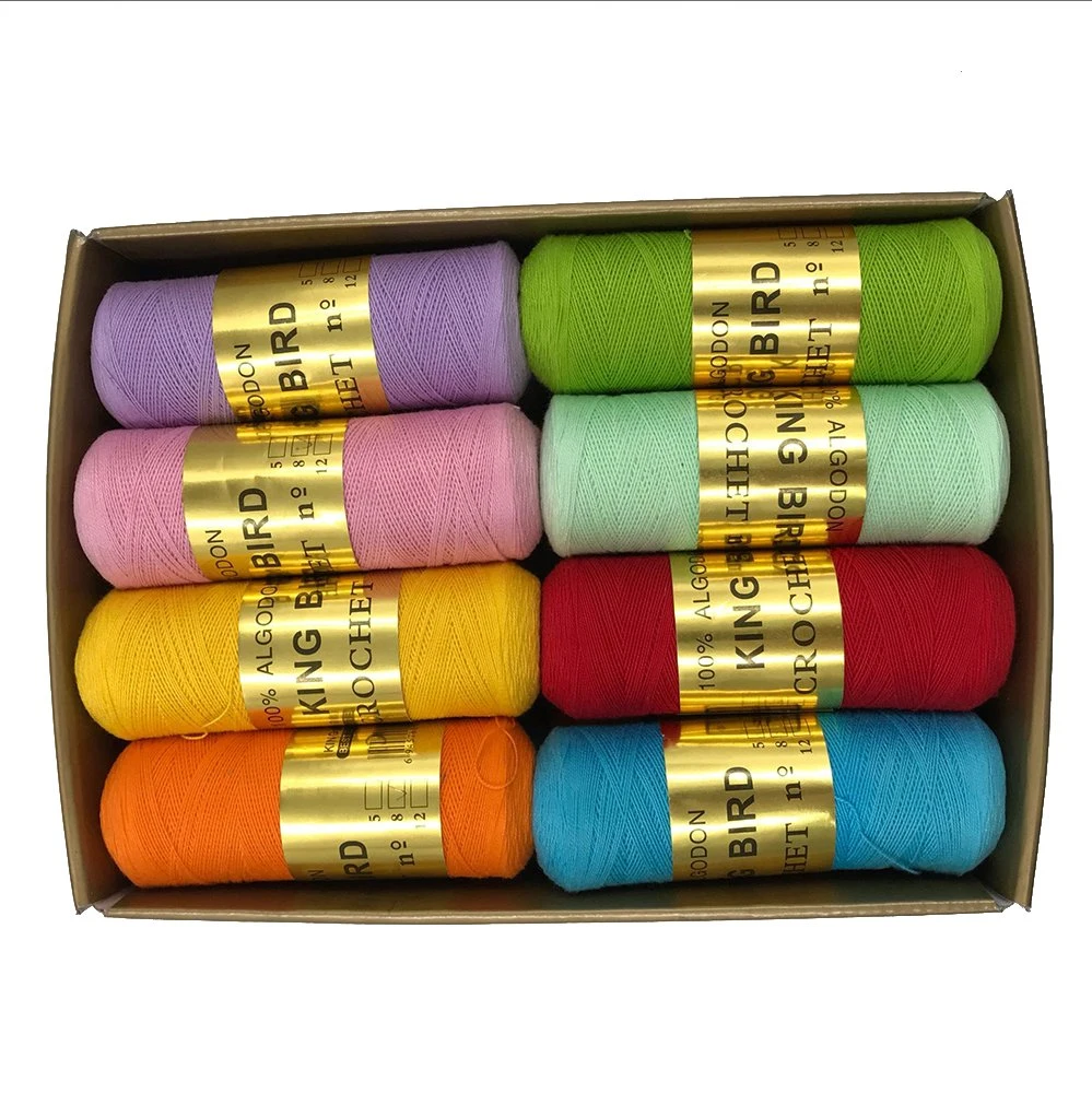 Hot Sell Wholesale/Supplier 100% Cotton Yarn Knitting Crochet Yarn