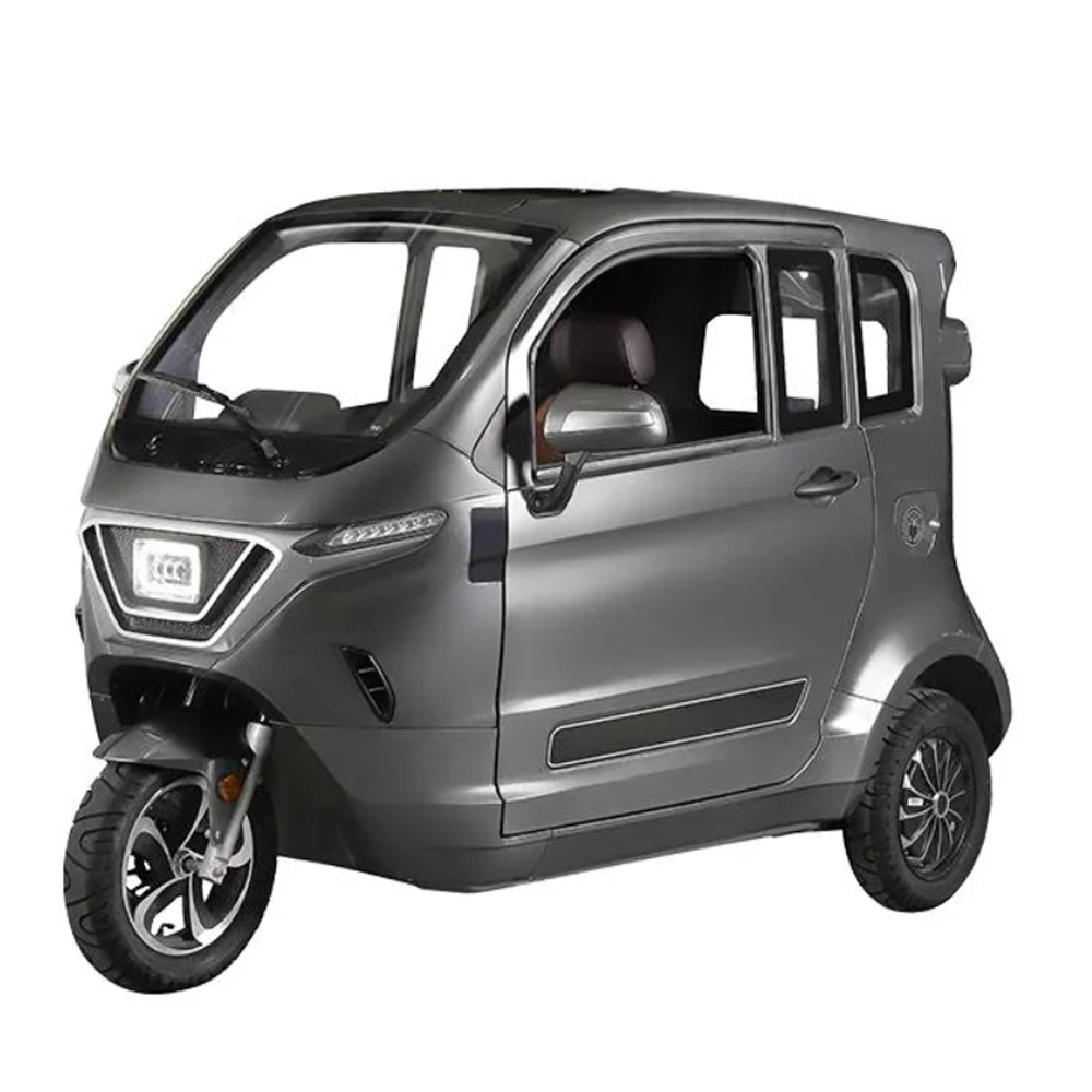 Toodi EEC Approved Three Wheel Enclosed Electric Mini Scooter Tricycle with Roof for Adult