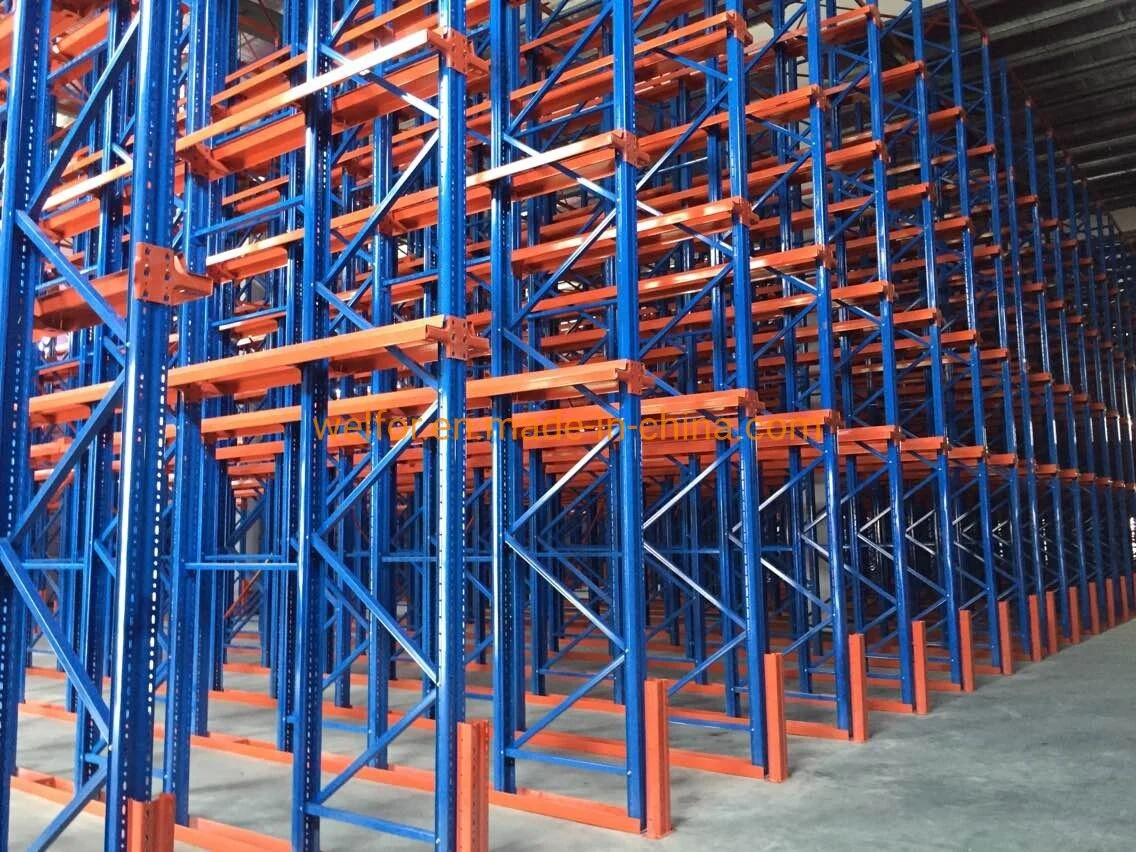 Industrial Warehouse Storage Drive in Pallet Racking Shelf System