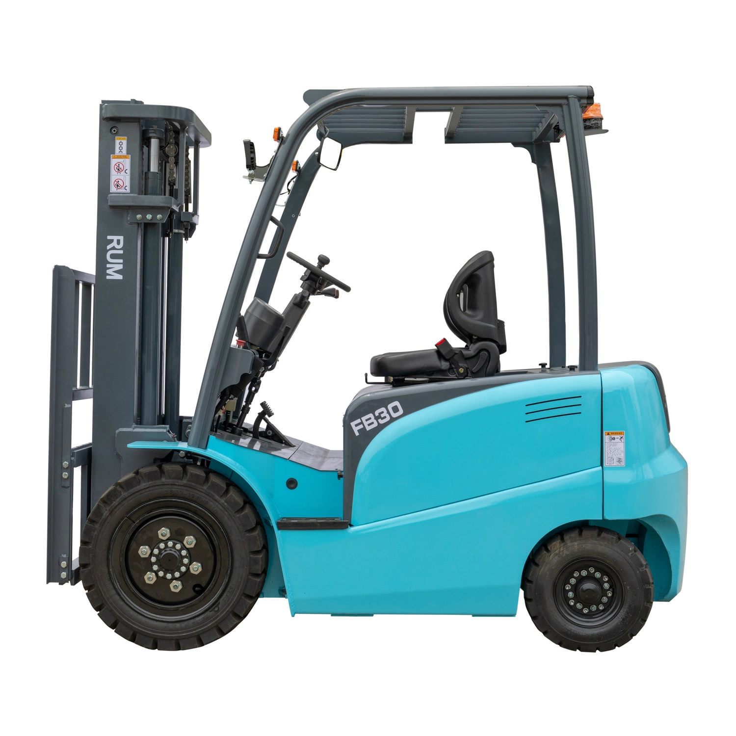 Chinese Lithium Forklift 2.5t 2500kg Forklift Battery Triple Mast