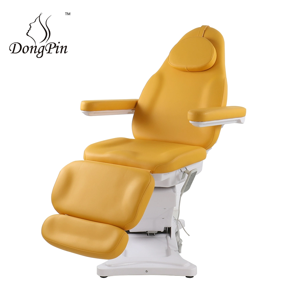 D'inclinaison de beauté spa salon cosmétique lit électrique Fauteuil inclinable réglable en hauteur chaise faciale