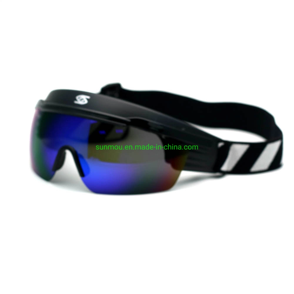 SA0587+2 protección UV 100% de lente de policarbonato PC gafas Gafas de sol al aire libre deportes de alta calidad populares Nordic Walking Gafas de protección de la máscara para hombres y mujeres