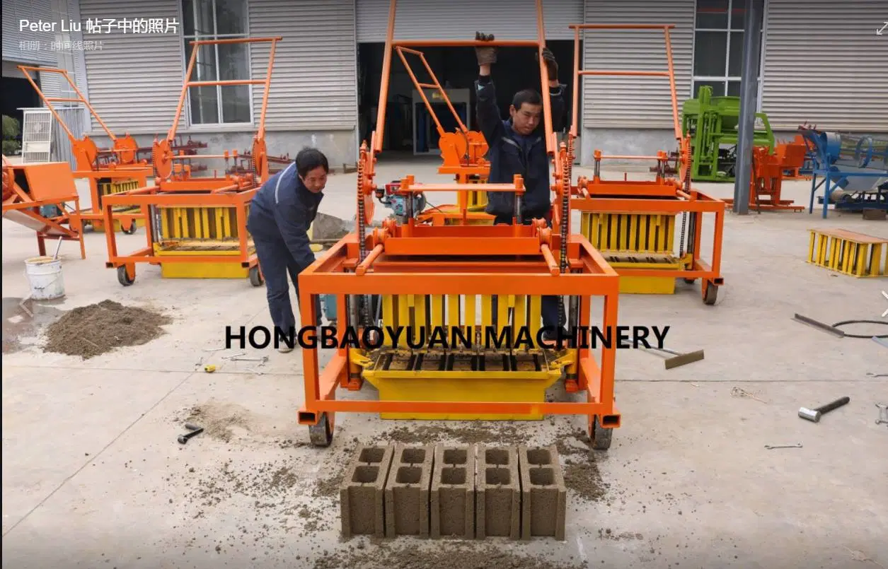 Qcm4-30 Concrete Solid Block Making Machine Concrete with Standard Access