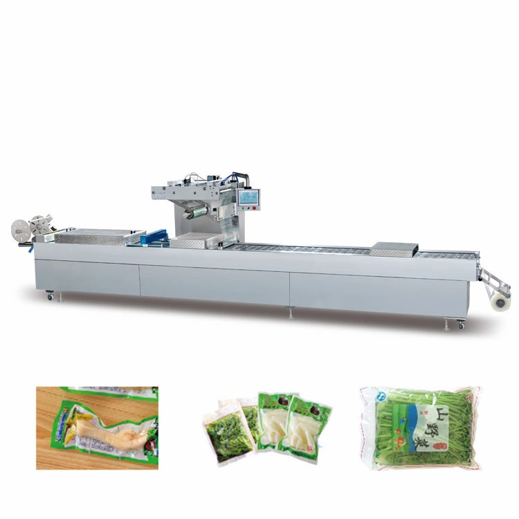 Full Automatic Thermoforming Plastic Vacuum Stretch Film Packing Packaging Machinery/Machine