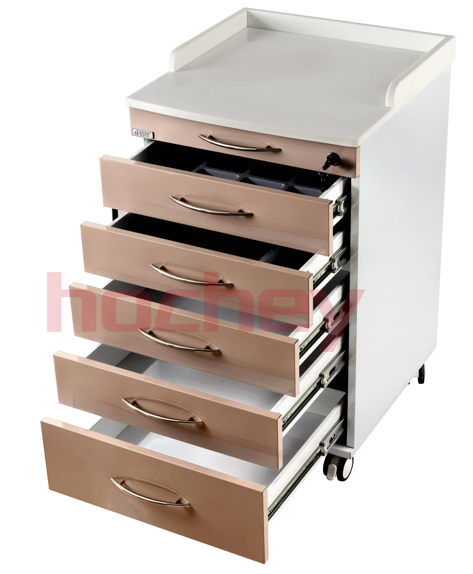 Clínica Dental médico Hochey Mobile gabinete de acero inoxidable