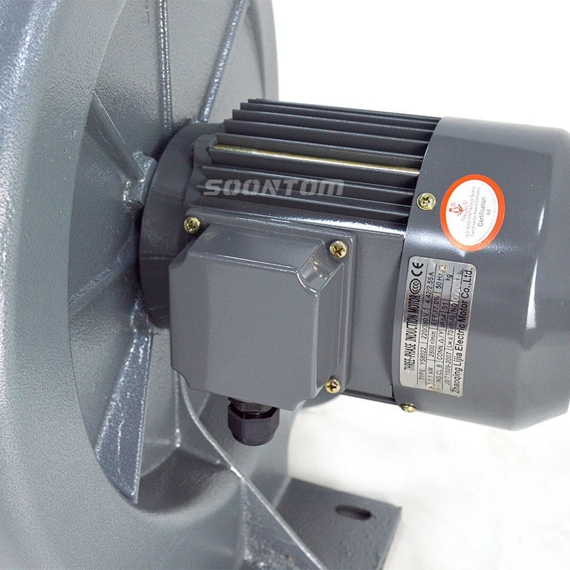 AC Aluminum Smelting Electric Industrial Centrifugal Air Blower Fan