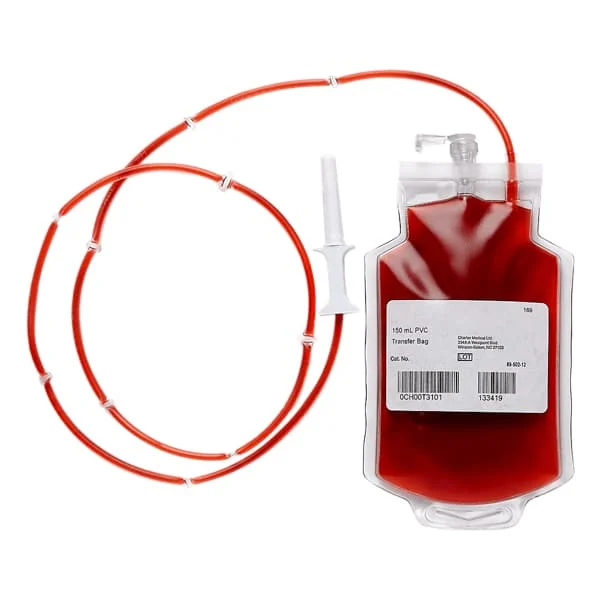 Sencilla/Doble/médico/cuadruplicar la bolsa de sangre de los callos de la bolsa de transfusión