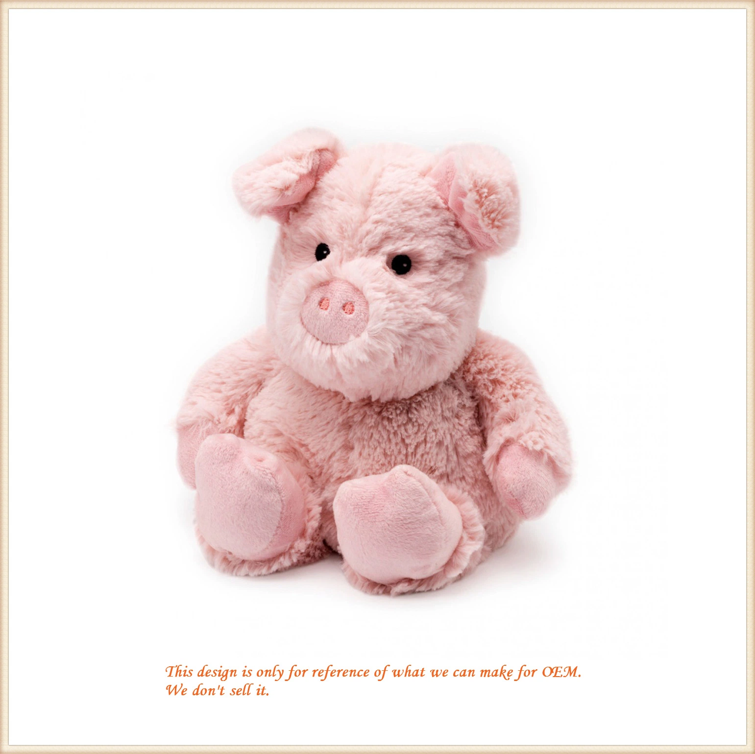 Peluche fait sur mesure rose volante pour cochon jouets pour enfants