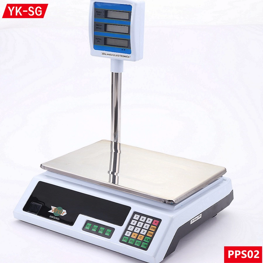 Digital Weighing Scales with Pole LED LCD 30kg 40kg