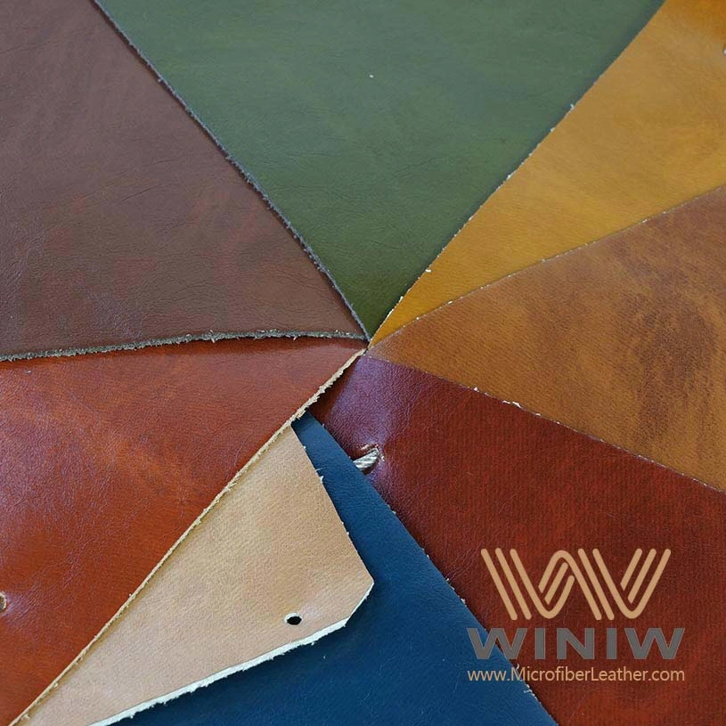 OEM verfügbar PVC Synthetic Leather Material für Taschen