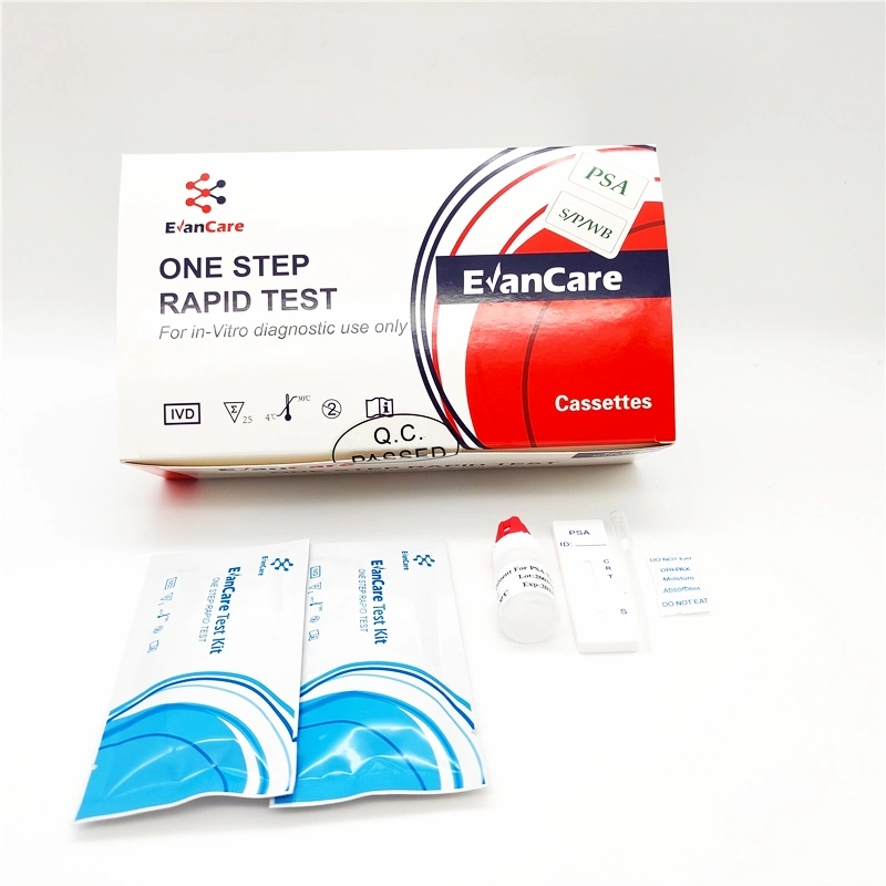 Kits de prueba rápida Tumor prueba de PSA en sangre entera/Suero/plasma