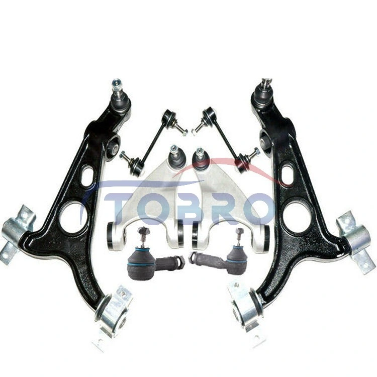 8 pièces bras de suspension inférieurs avant stabilisateurs rotules de biellette de direction Kit de réparation pour Alfa Romeo 147 156 166 Gt 1997-2010 9947919