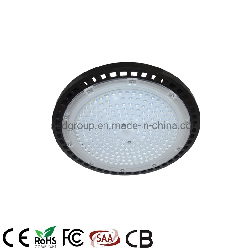 Anti-Glare High Bay Light with Aluminum Cover Shade 120lm/W 130lm/W IP66 200W LED Canopy Light