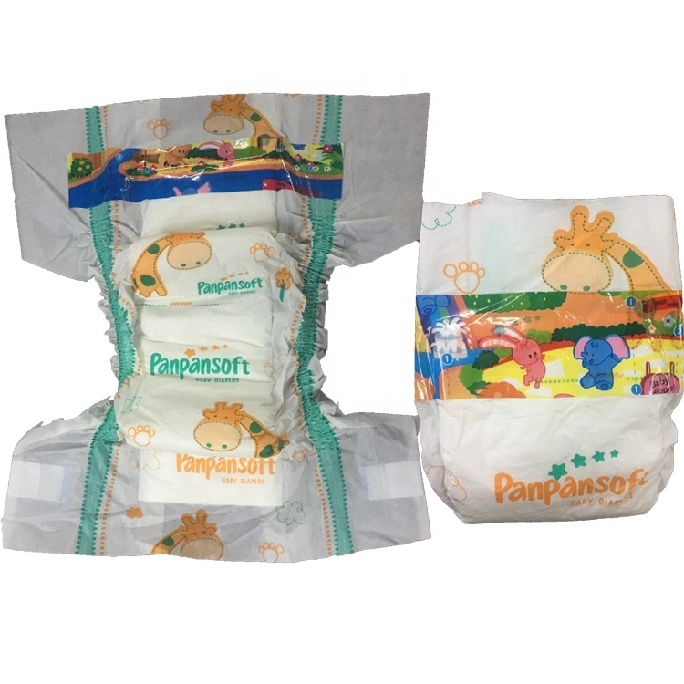 Free Sample Wholesale/Supplier Panpansoft Magic Tape Disposable Baby Diapers Manufacturer in Fujian