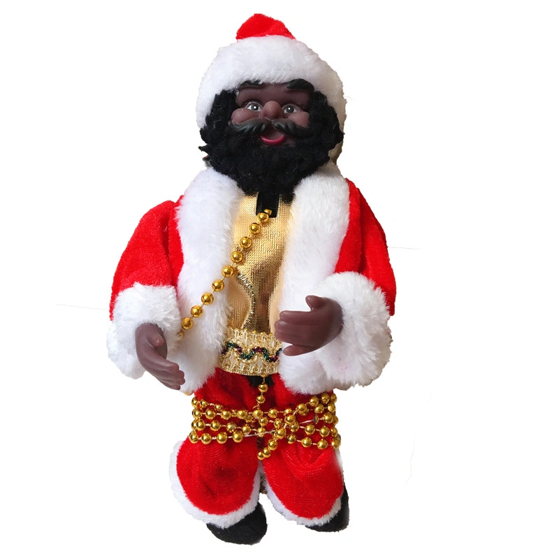 Festival de chaud Partie de la musique de décoration de Noël Doll grimper cordon cadeau pour les enfants Les enfants de jouets de Noël de l'escalade de l'échelle électrique Santa Claus