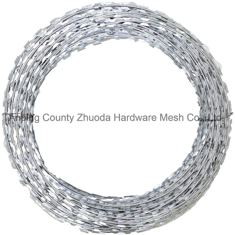 Amazon Ebay Wholesale/Supplier Galvanized Bto22 Razor Barbed Wire Razor Wire for Fencing