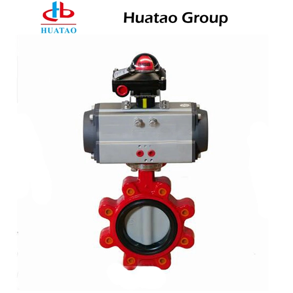 Pneumatic Vacuum Ductile Iron Stainless Steel Butterfly Valve