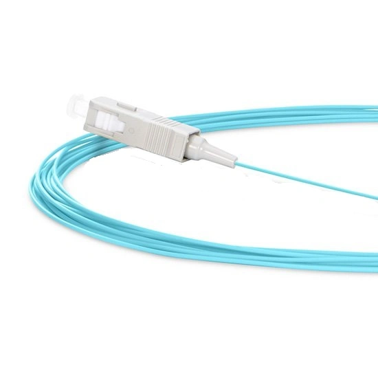 Standard 0.9mm Single Cord Simplex Buffered Fiber Pigtail Om3 for ATM, Sonet and Wdm