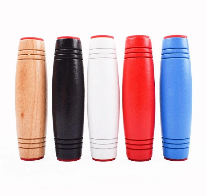 La novedad de la Oficina Regalos Mokuru Rollver madera juguete Fidget Stick