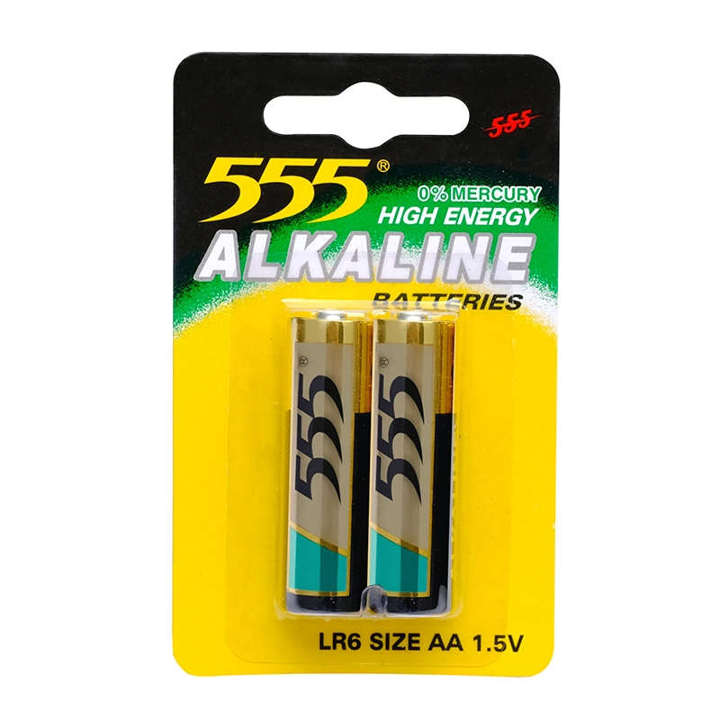 Tiger Head Primary Dry Cell Super Alkaline AA Battery Lr6 for Camera/Toy/Shaver