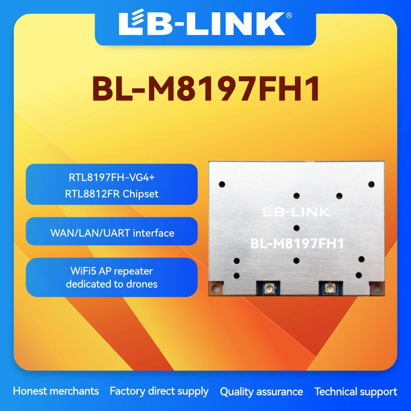 LB-LINK BL-M8197FH1 2T2R 802.11A/B/G/N/AC WIFI5 Router Module RTL8197FH + RTL8812FR