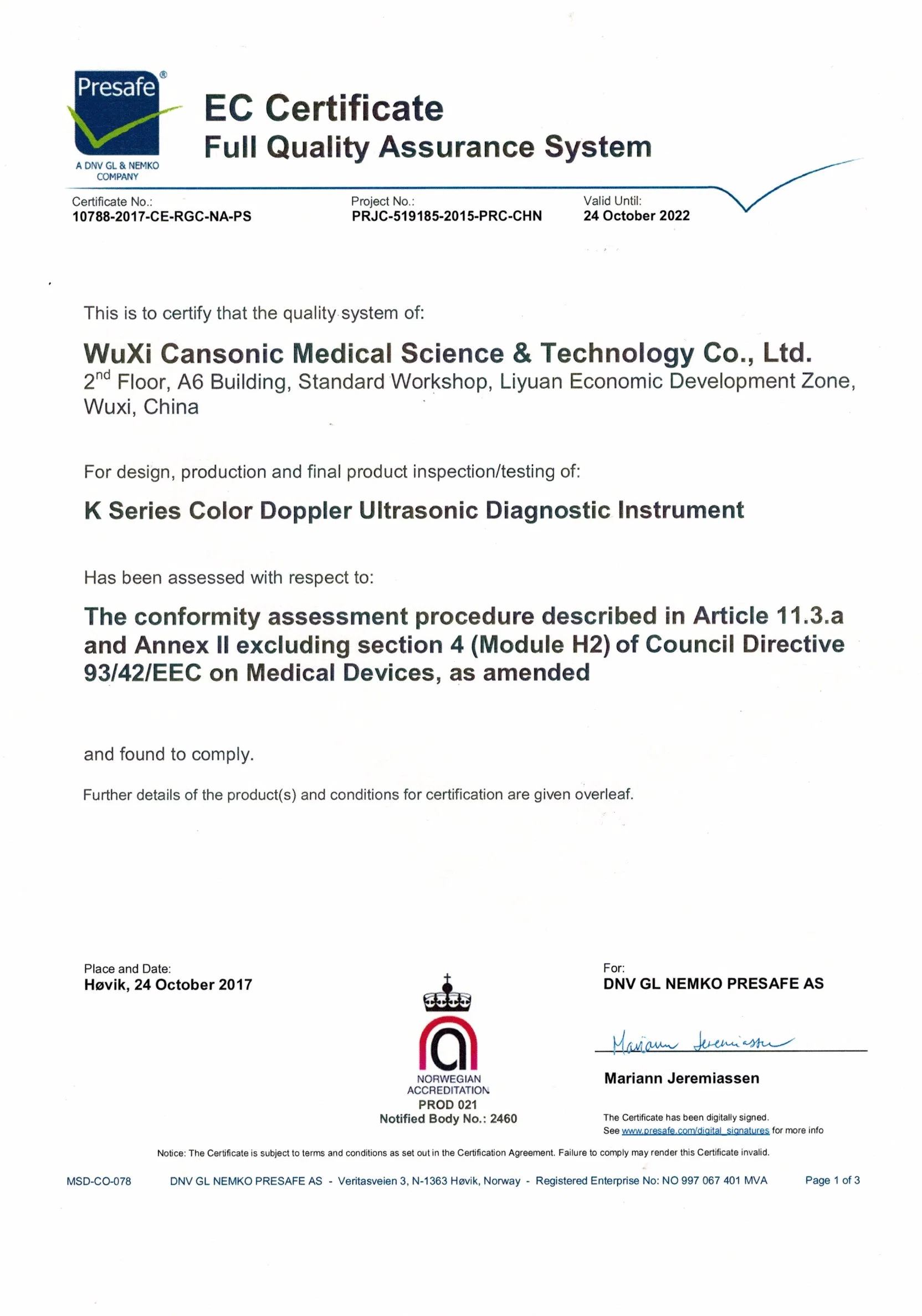 Popular Color Doppler Ultrasonic