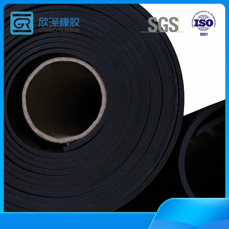 Mining Conveyor Belt Diamond Pulley Lagging Rubber Sheet with Cn Bonding Layer Steel Cord Conveyor Belt