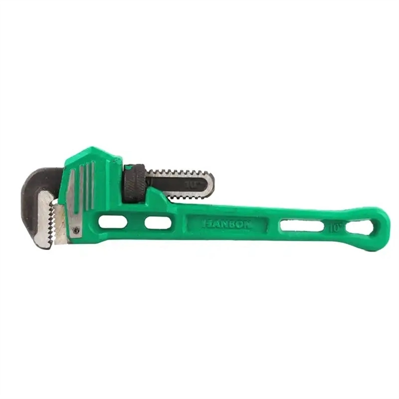 Heavy Duty Straight Swedish Qingdao Type Pipe Wrench Adjustable Wrench Hand Tool