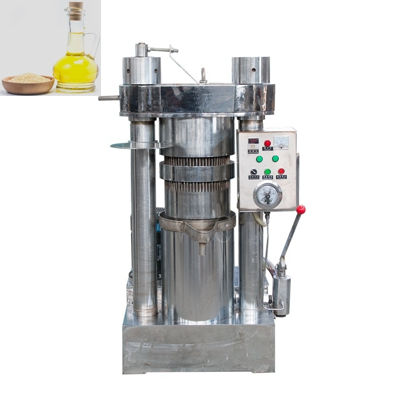 Full automatic sunflower seeds groundnut palm avocado peanut almond pine nuts cold oil making processing production machine coconut sesame hydraulic oil press