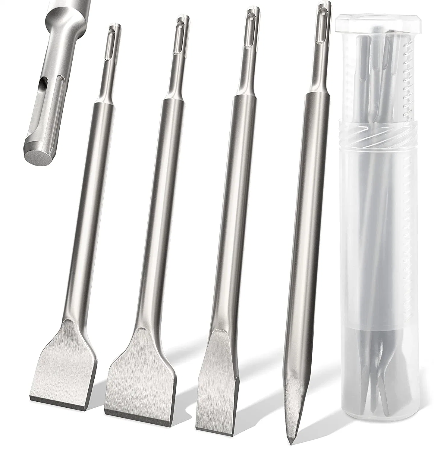 SDS Plus Chisel Set for SDS+ Rotary Hammers with Chisel