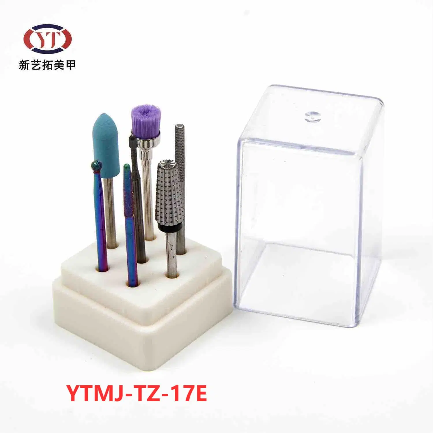 Ytmj-Tz-17h 7 PCS Tungsten Carbide Ceramic Nail Drill Bits Set Electric Manicure Pedicure Burr File Drills Grinding Bit Manicure