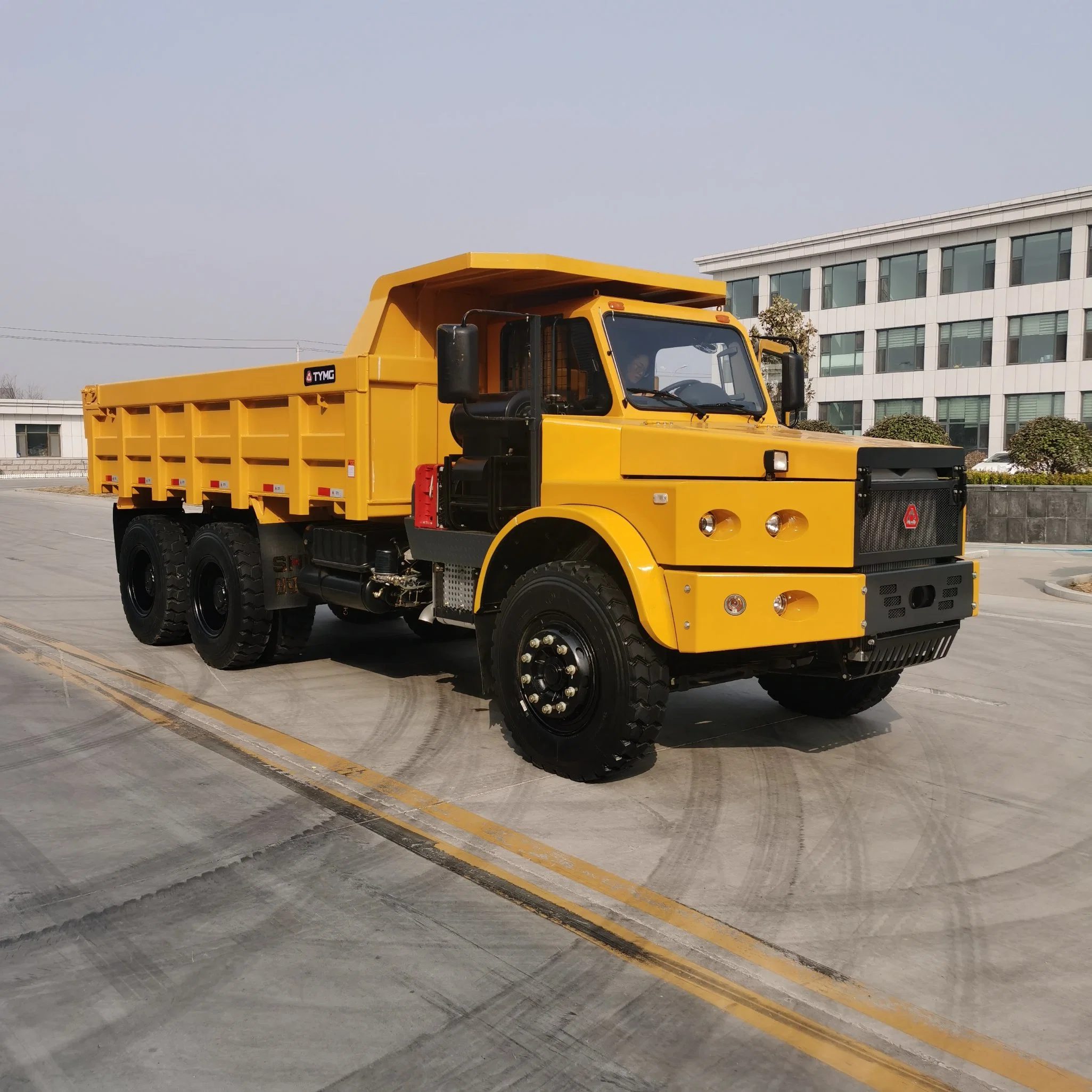 Buen rendimiento y Durtable 10-Ton, 25 ruedas Underground Mining Dump Truck