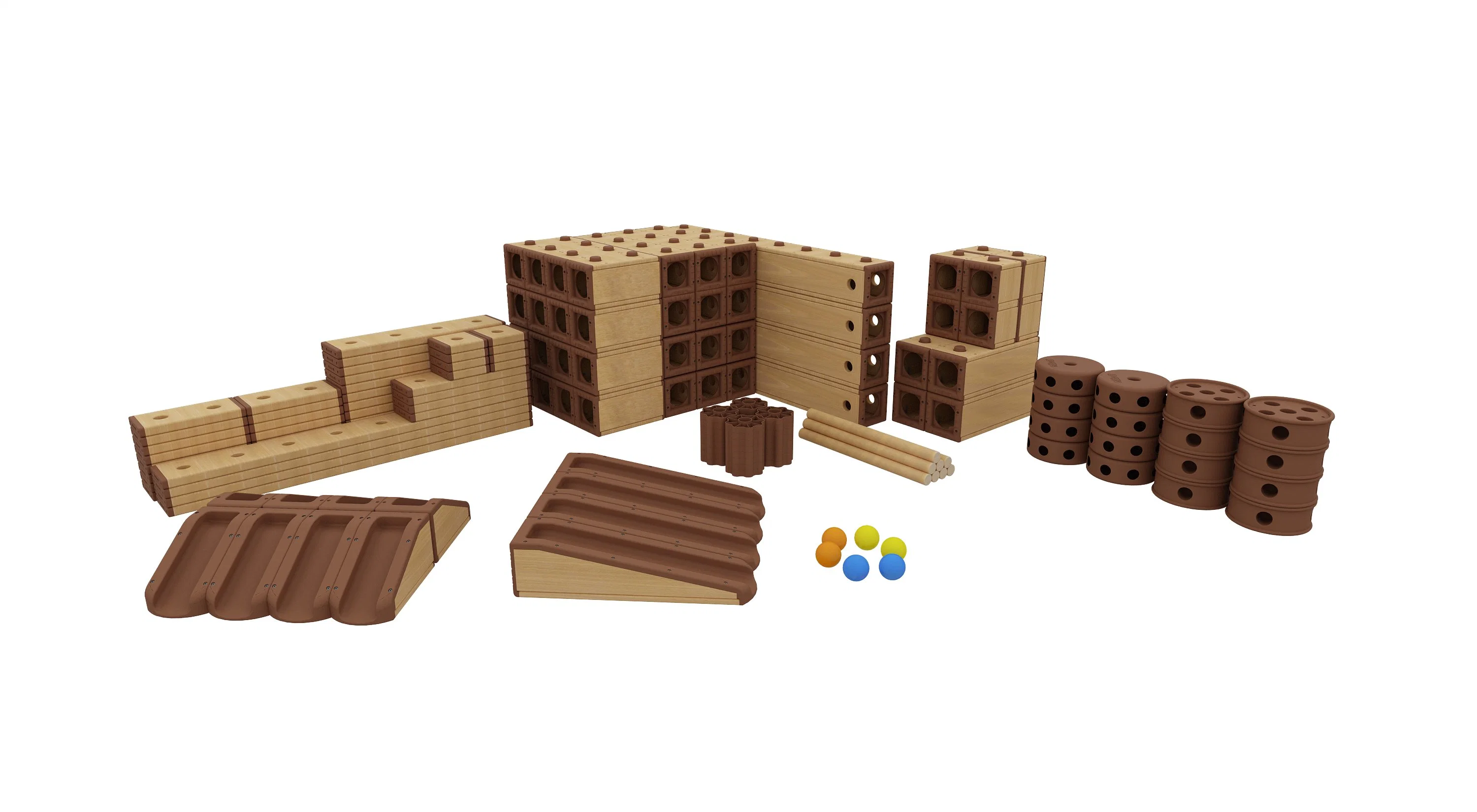 Novos materiais de madeira Domino bloco de construção DIY Toy Domino Game Conjunto de brinquedos