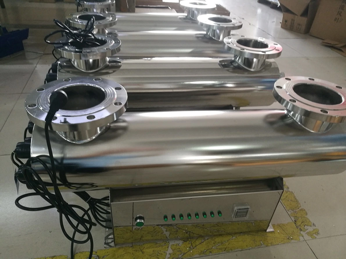 165W Ultraviolet Light Food Sterilizing Lamp Water Sterilizer UV Ozone for Transparent Wastewater Treatment with Timer