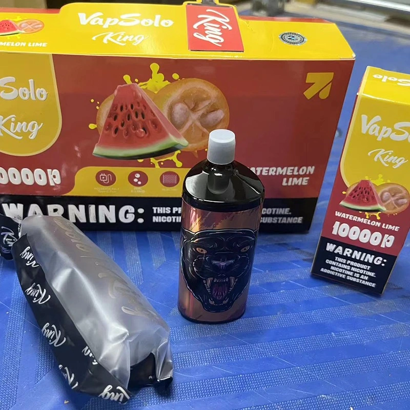 Mayorista/Proveedor de la fábrica de Shenzhen Cigarrillo Electrónico Desechable Vape E cigarrillos de R&amp;M Vapsolo Rey 10000 Puff Vape