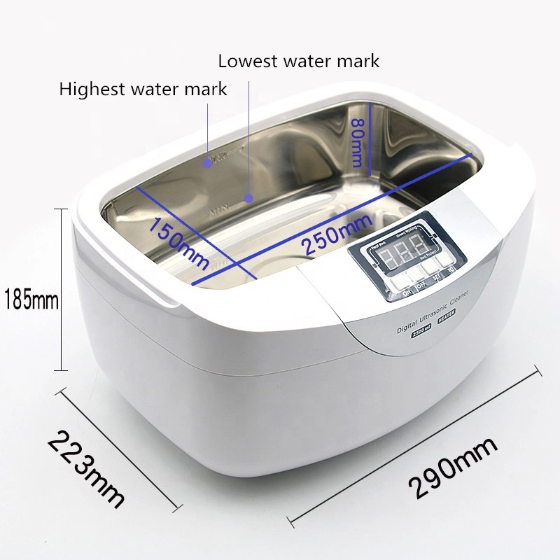 2.5L Dental Tools Ultrasonic Cleaner Bather with CE