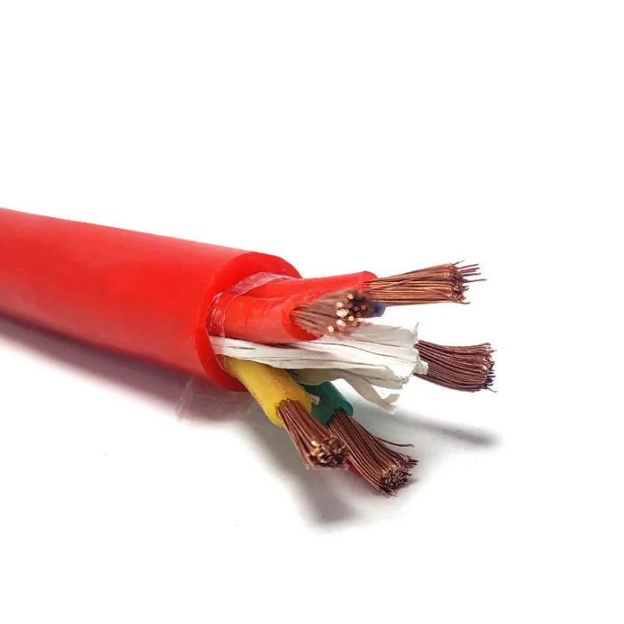 Ygc 0.6/1kv 2.5-300mm&sup2; 1-5 Core High Temperature Resistant Flame Retardant Silicone Rubber Insulated Soft Copper Core Power Cable