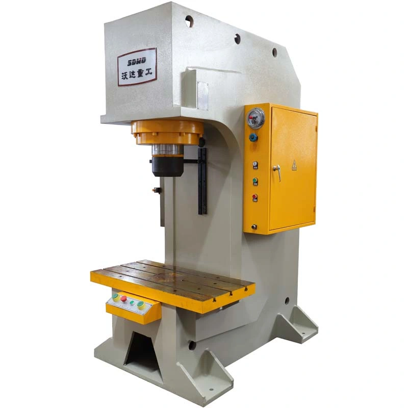 100 Ton Yq41 Single Column Cold Press C Type Straightener Hydraulic Press Bearing Pressing Machine