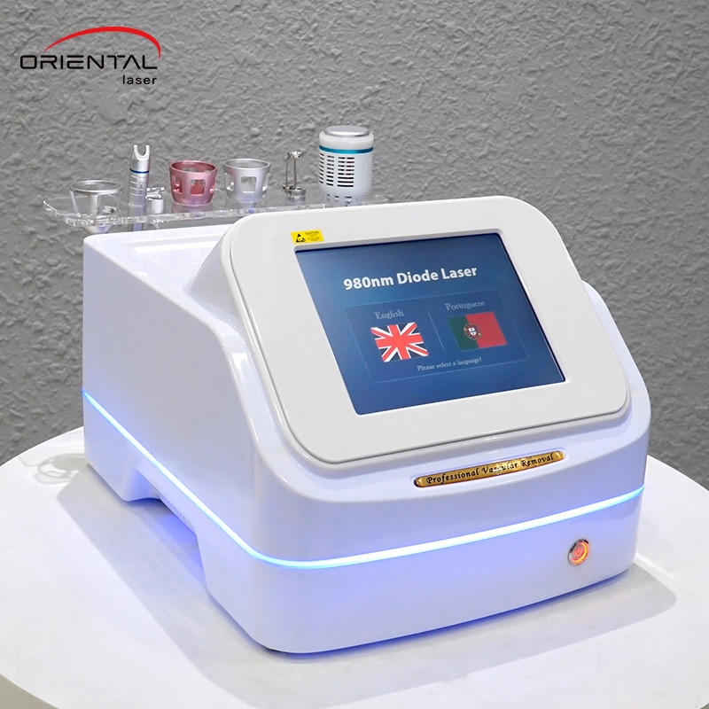 Portable Spider Vein Removal Machine Vascular Removal 980nm Medical Vascular Diode Laser Equipment