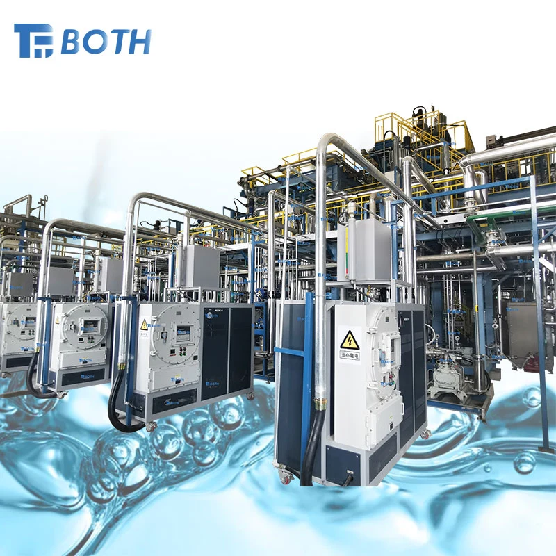 High Quality Industrial Stainless Steel Multistage Short Path Wiped Film Vacuum Molecular Distillation Machine