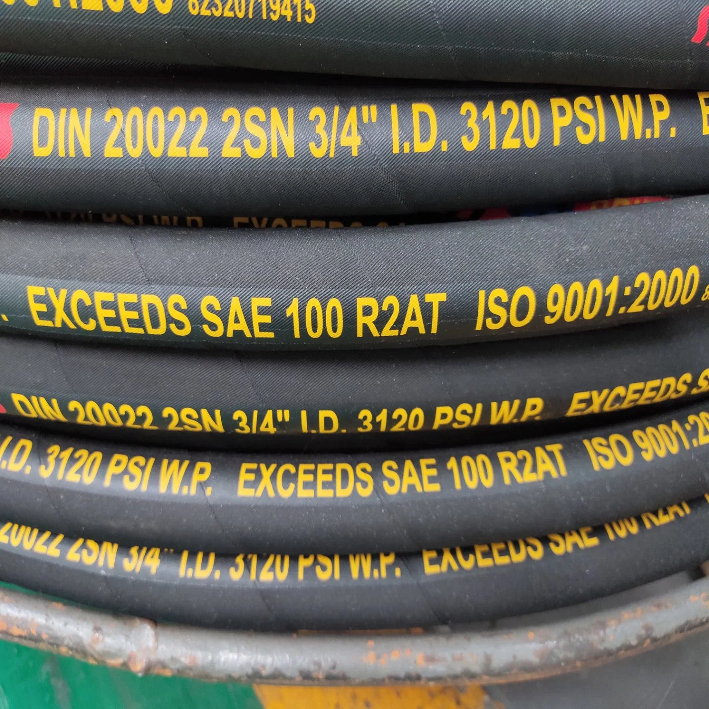 High quality/High cost performance  Hydraulic Rubber Hose 2sn 38 China Supplier/Hydraulic Hose Pipe Price List/Oil Resistant Rubber Hose