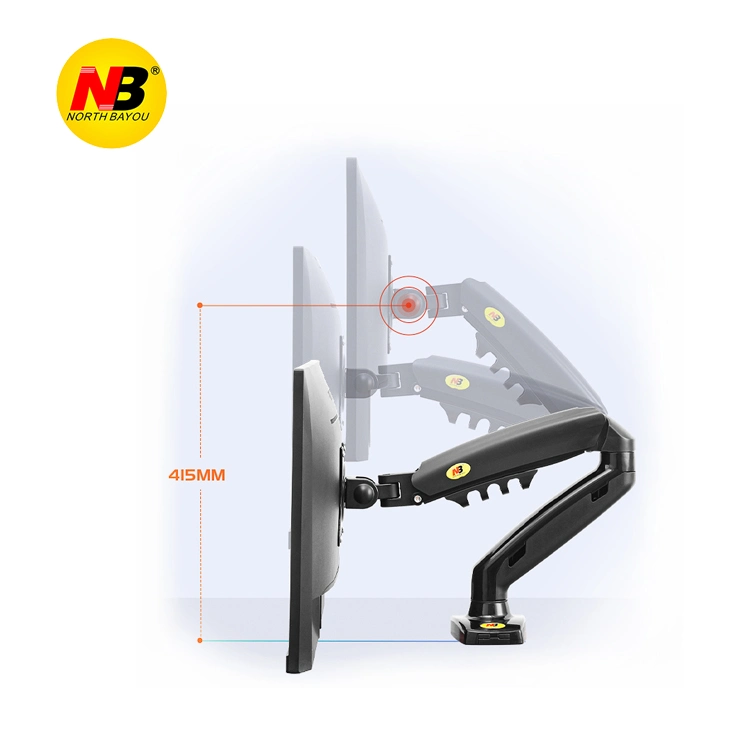 2022 to Medellin Nb F160 Gas Spring 10"-27" Dual Monitor Arm