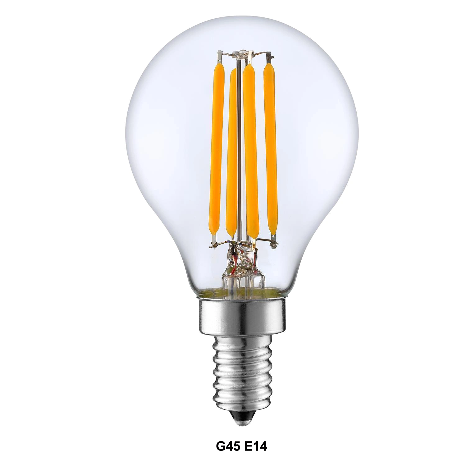 Crystal Chandelier Bulb COB Light G45 2W 4W 6W E14 Clear Ampoule Glass Candle Home Lighting Energy Saving Lamp LED Filament Bulb