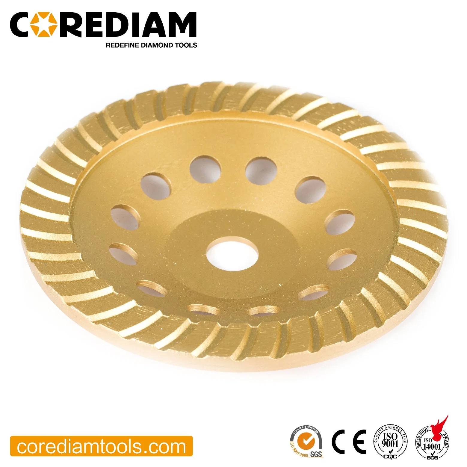 180mm Turbo Segment Grinding Cup Wheel/Abrasive Wheels