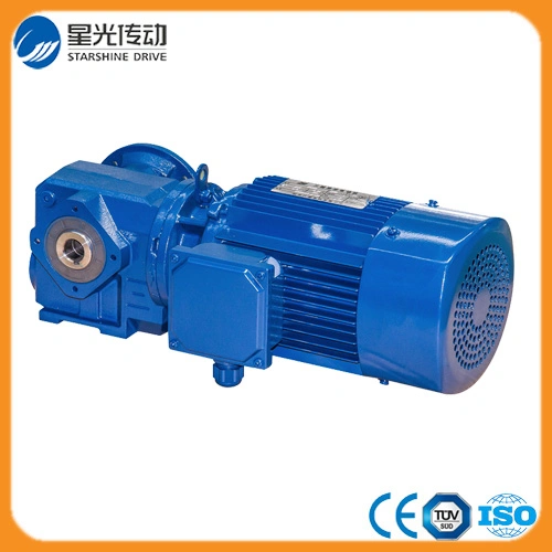 S57 Series Helical Worm Geared Motor