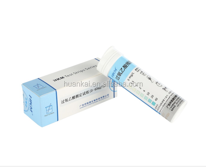 Water Test Strips, Peracetic Acid Test Strip for Hospital, PVC Test Paper