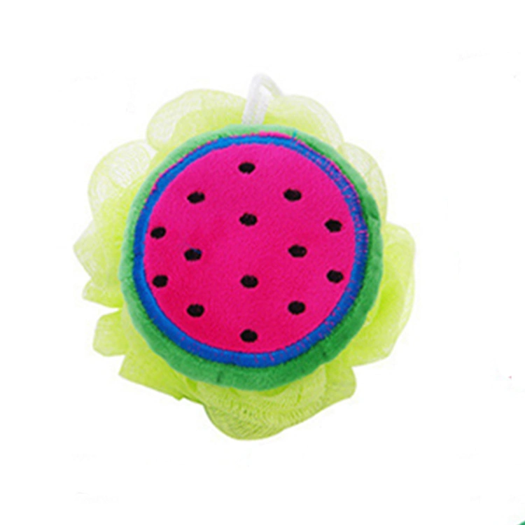 New Cartoon Fruit Bath Sponge